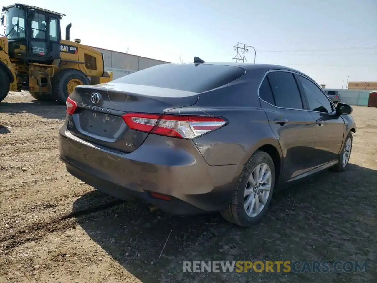 4 Photograph of a damaged car 4T1C11AKXLU896588 TOYOTA CAMRY 2020