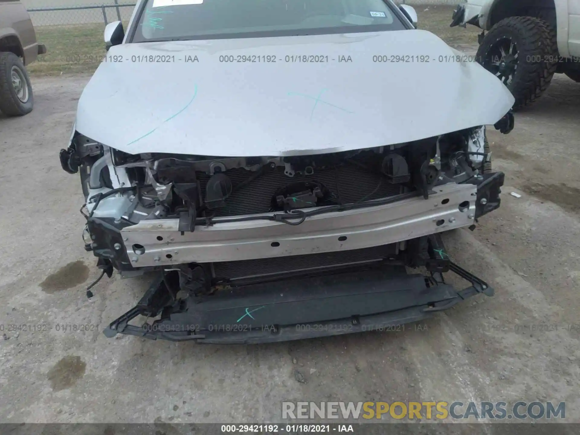 6 Photograph of a damaged car 4T1C11AKXLU902664 TOYOTA CAMRY 2020