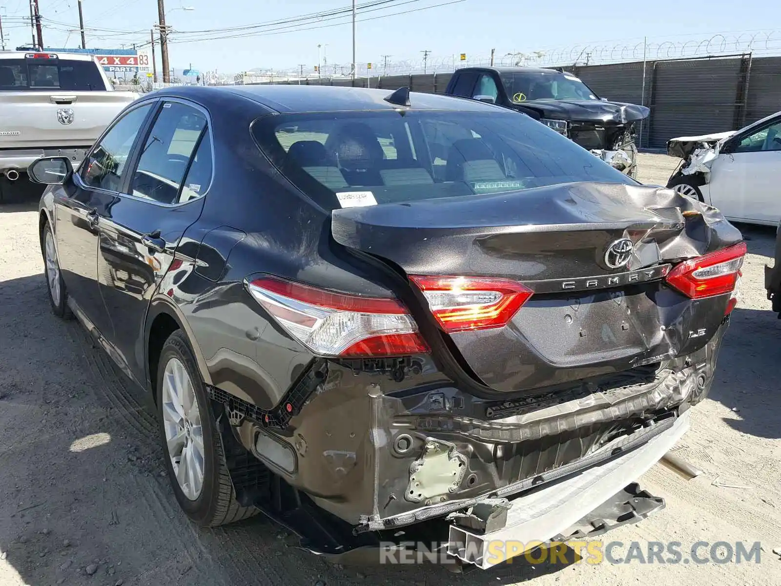 3 Photograph of a damaged car 4T1C11AKXLU909324 TOYOTA CAMRY 2020