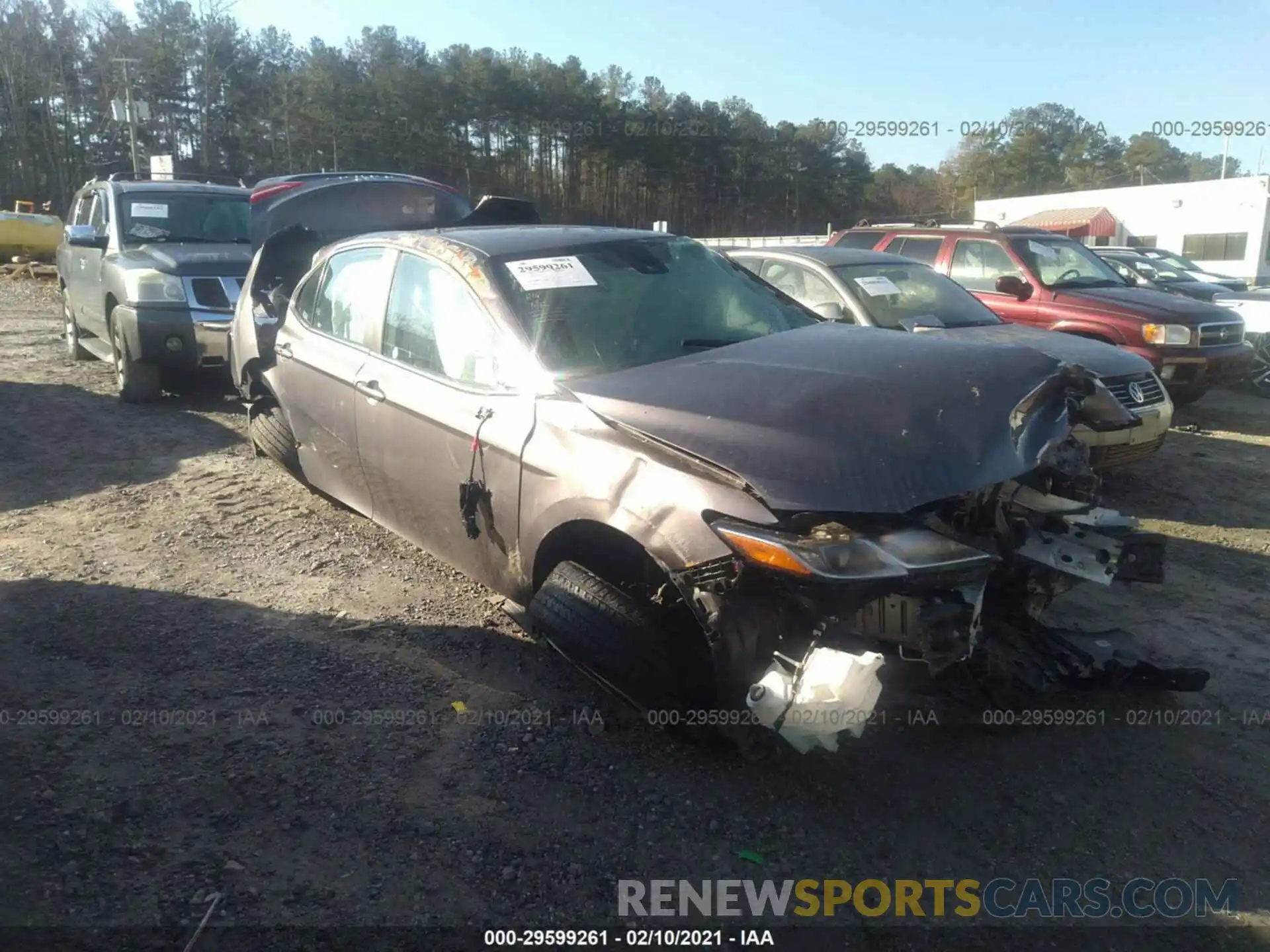 6 Photograph of a damaged car 4T1C11AKXLU916435 TOYOTA CAMRY 2020