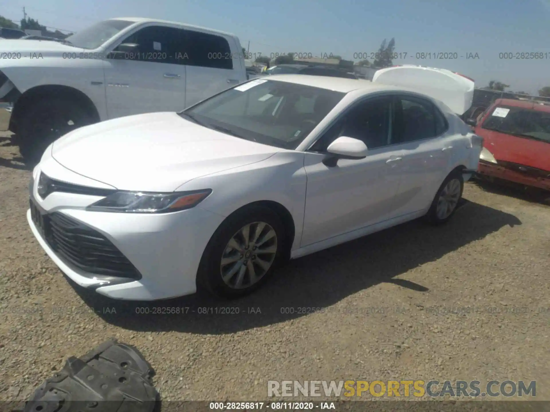 2 Photograph of a damaged car 4T1C11AKXLU918900 TOYOTA CAMRY 2020