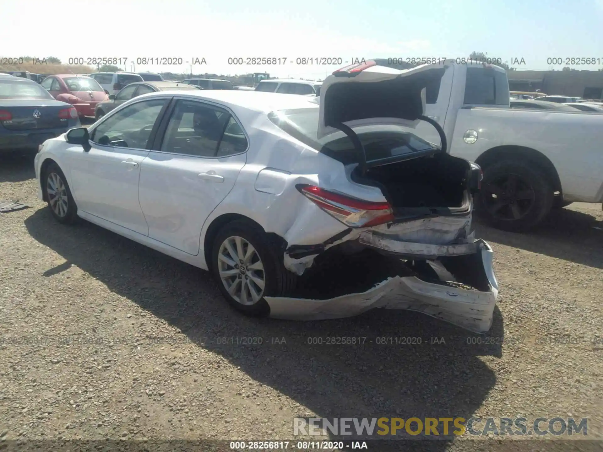 3 Photograph of a damaged car 4T1C11AKXLU918900 TOYOTA CAMRY 2020