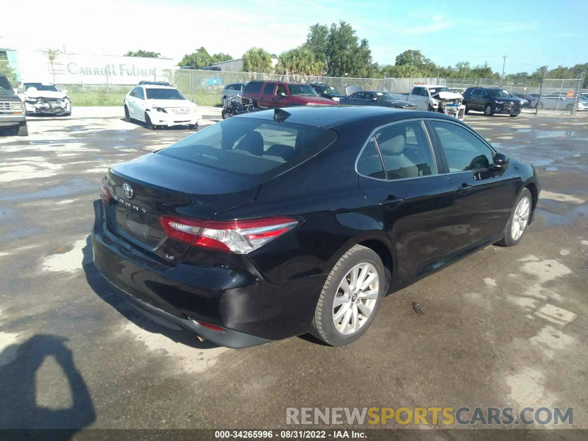 4 Photograph of a damaged car 4T1C11AKXLU927029 TOYOTA CAMRY 2020