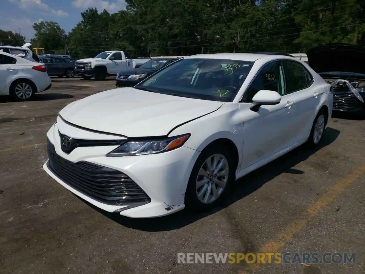 2 Photograph of a damaged car 4T1C11AKXLU931145 TOYOTA CAMRY 2020