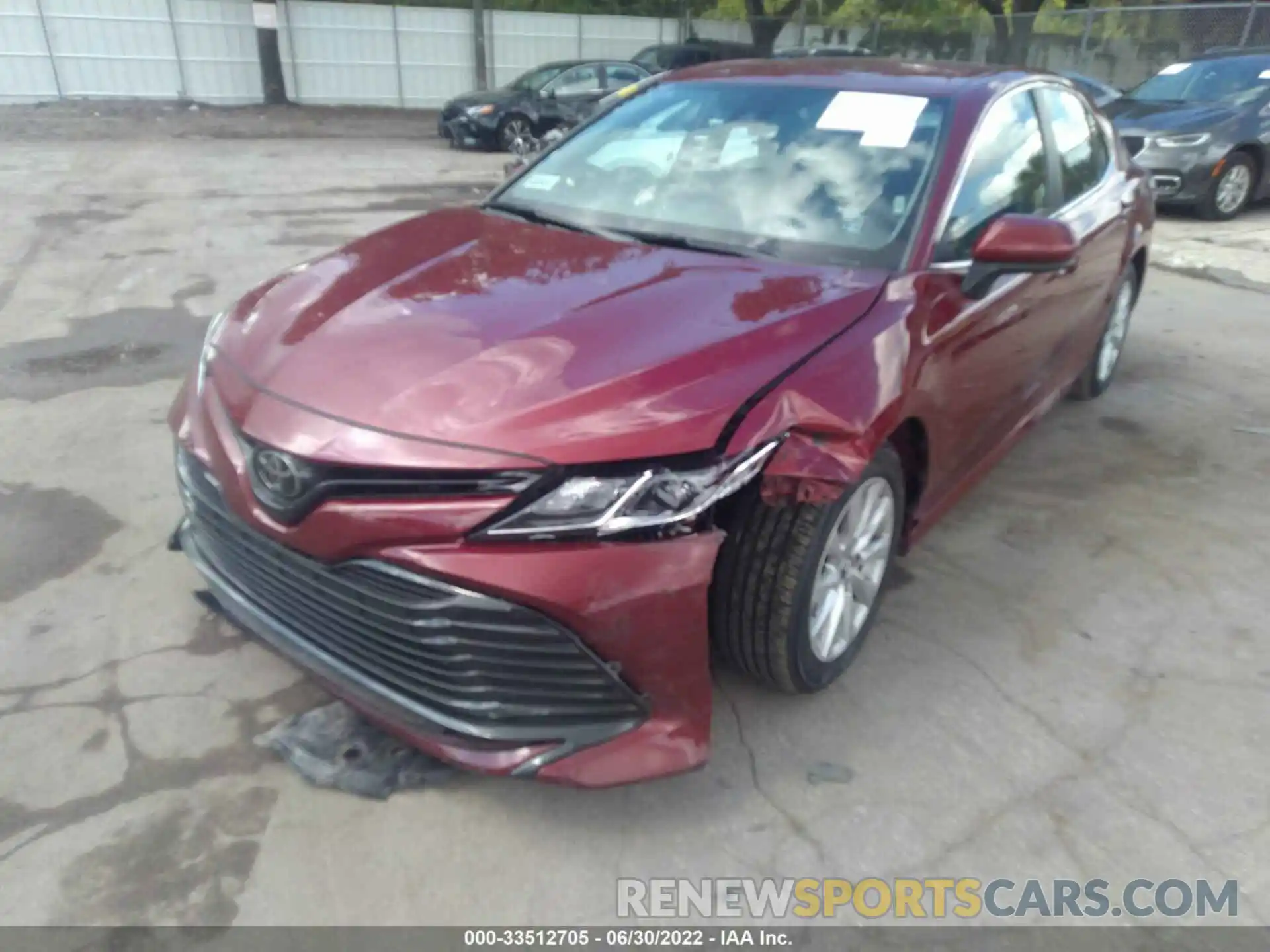 6 Photograph of a damaged car 4T1C11AKXLU931260 TOYOTA CAMRY 2020