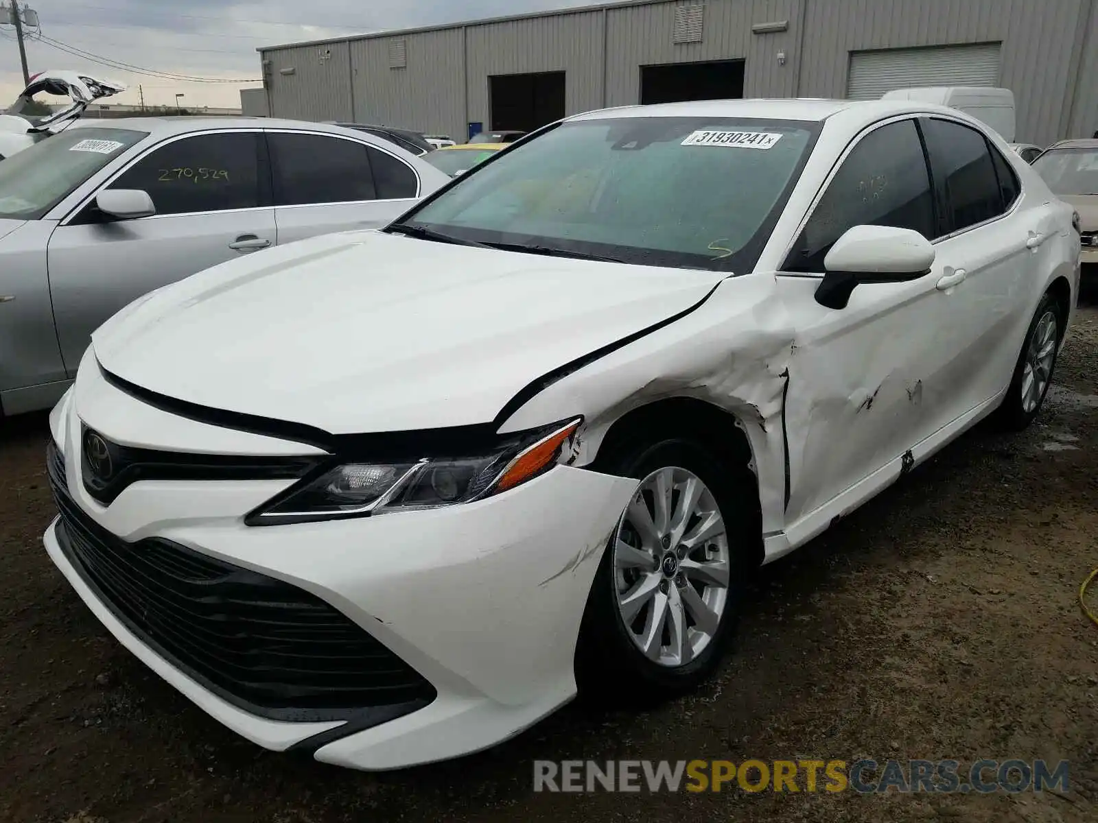 2 Photograph of a damaged car 4T1C11AKXLU933896 TOYOTA CAMRY 2020