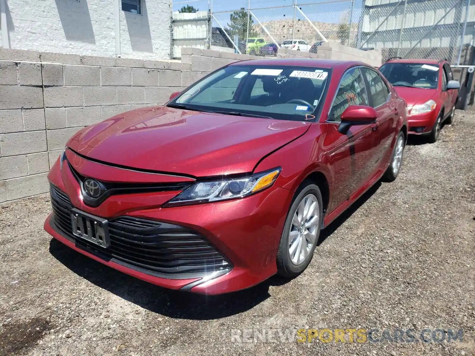 2 Photograph of a damaged car 4T1C11AKXLU942095 TOYOTA CAMRY 2020