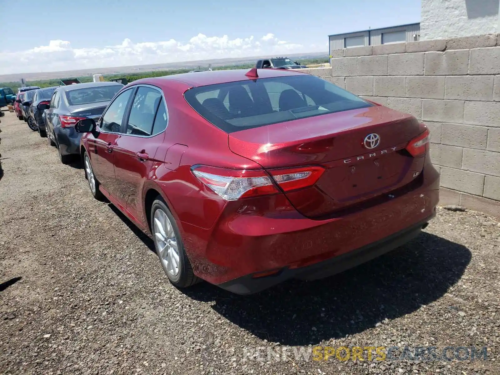 3 Photograph of a damaged car 4T1C11AKXLU942095 TOYOTA CAMRY 2020