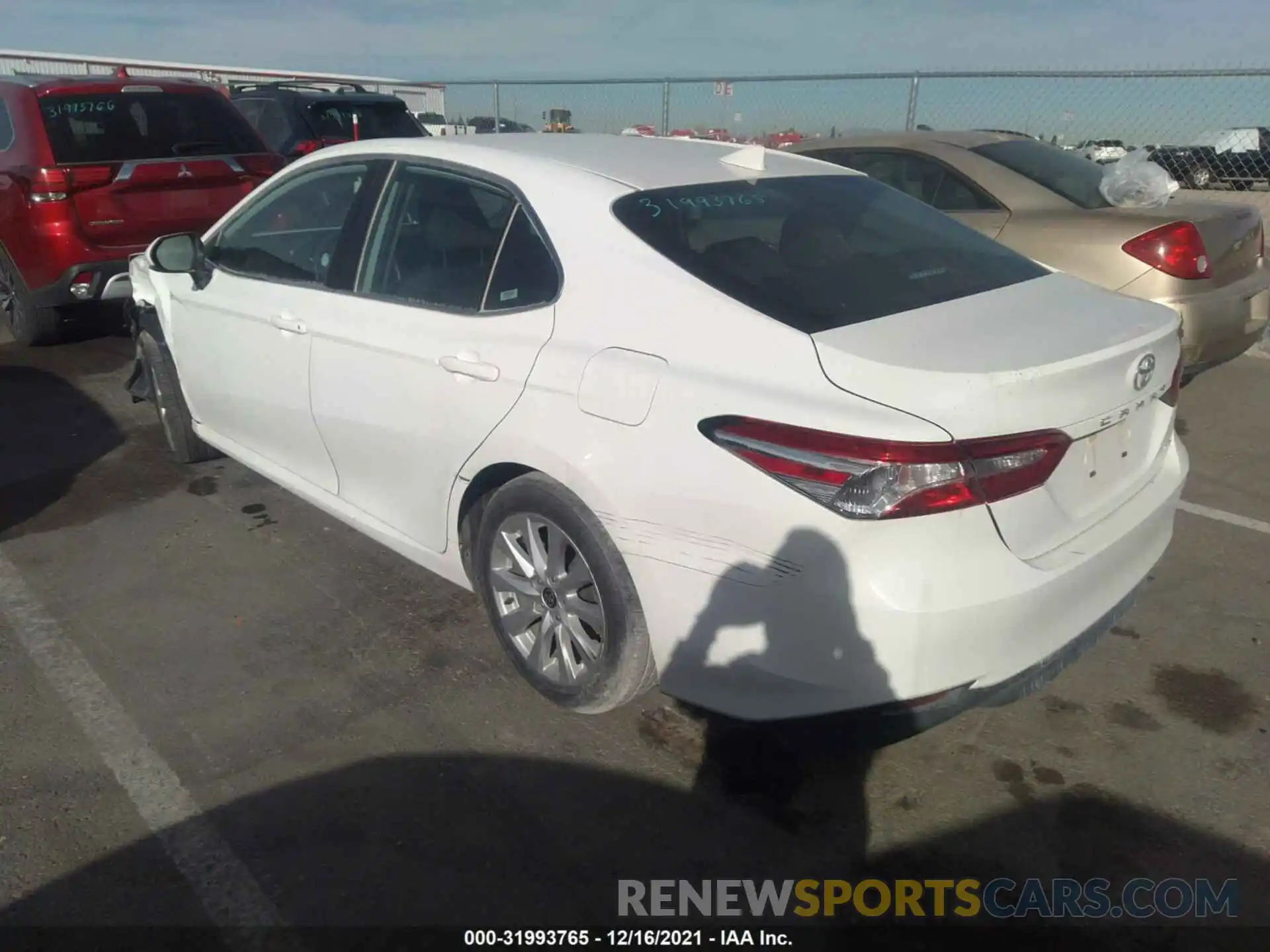 3 Photograph of a damaged car 4T1C11AKXLU946793 TOYOTA CAMRY 2020