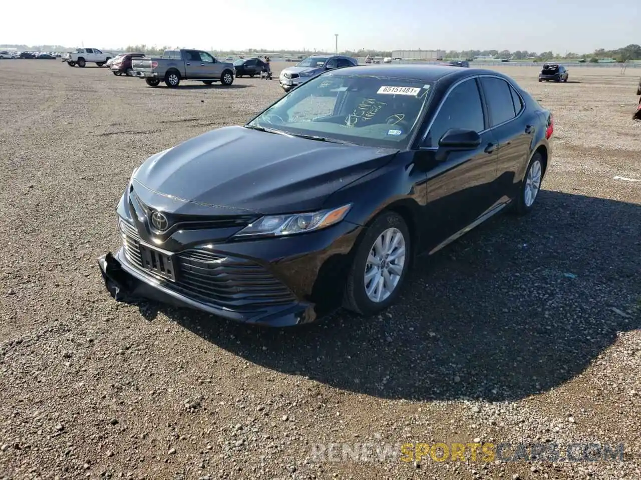 2 Photograph of a damaged car 4T1C11AKXLU948561 TOYOTA CAMRY 2020