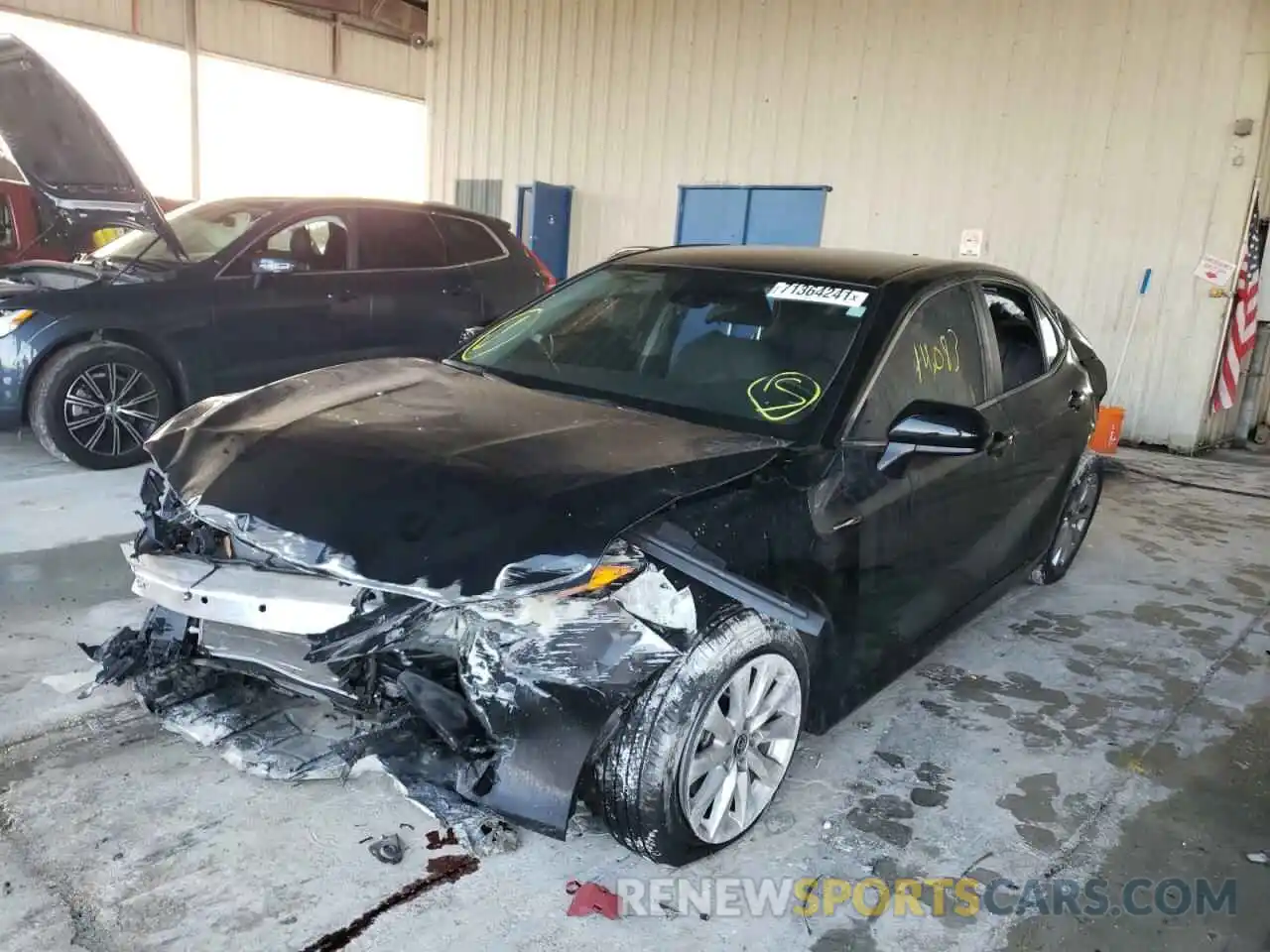 2 Photograph of a damaged car 4T1C11AKXLU958572 TOYOTA CAMRY 2020