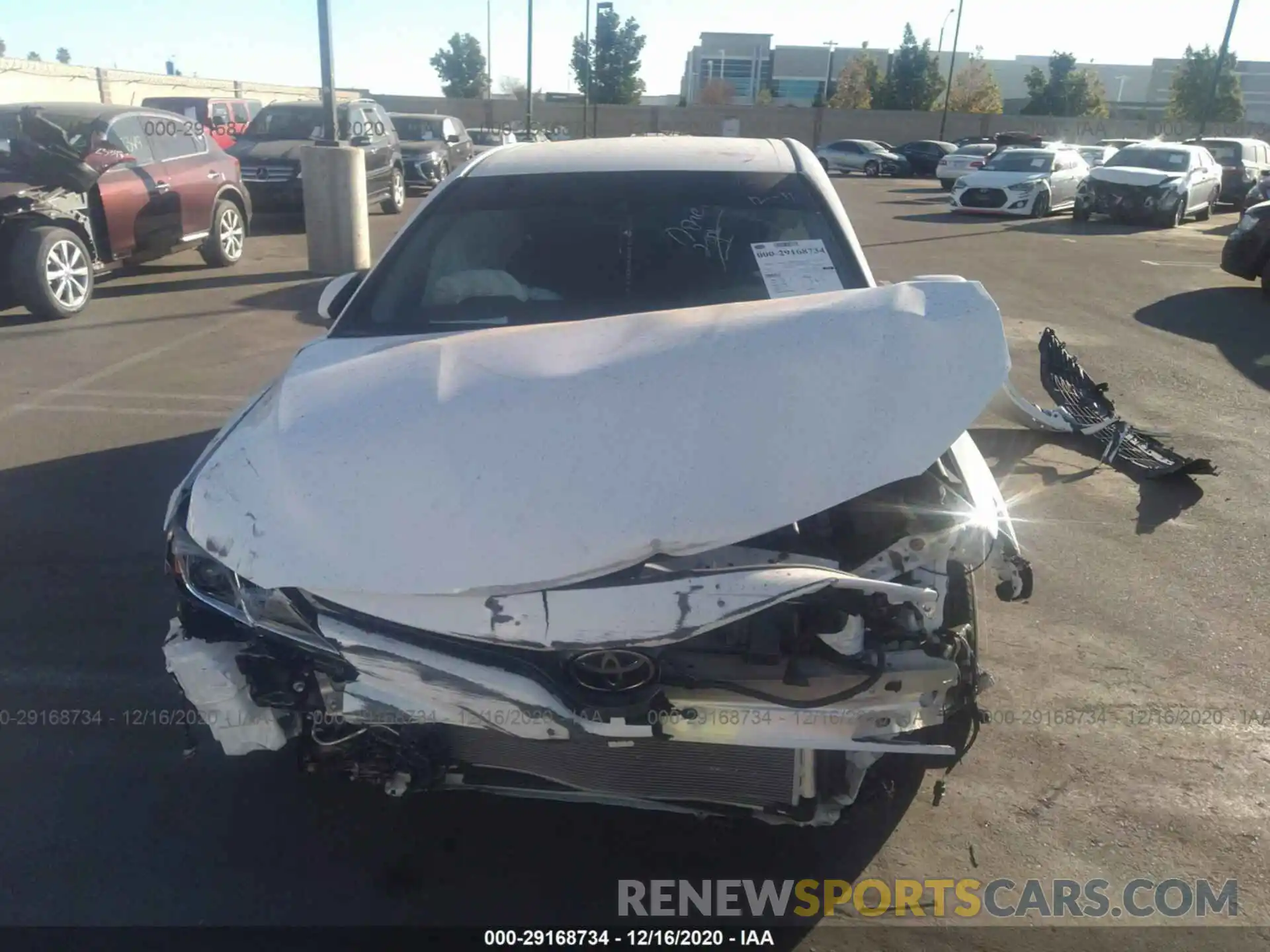 6 Photograph of a damaged car 4T1C11AKXLU969183 TOYOTA CAMRY 2020