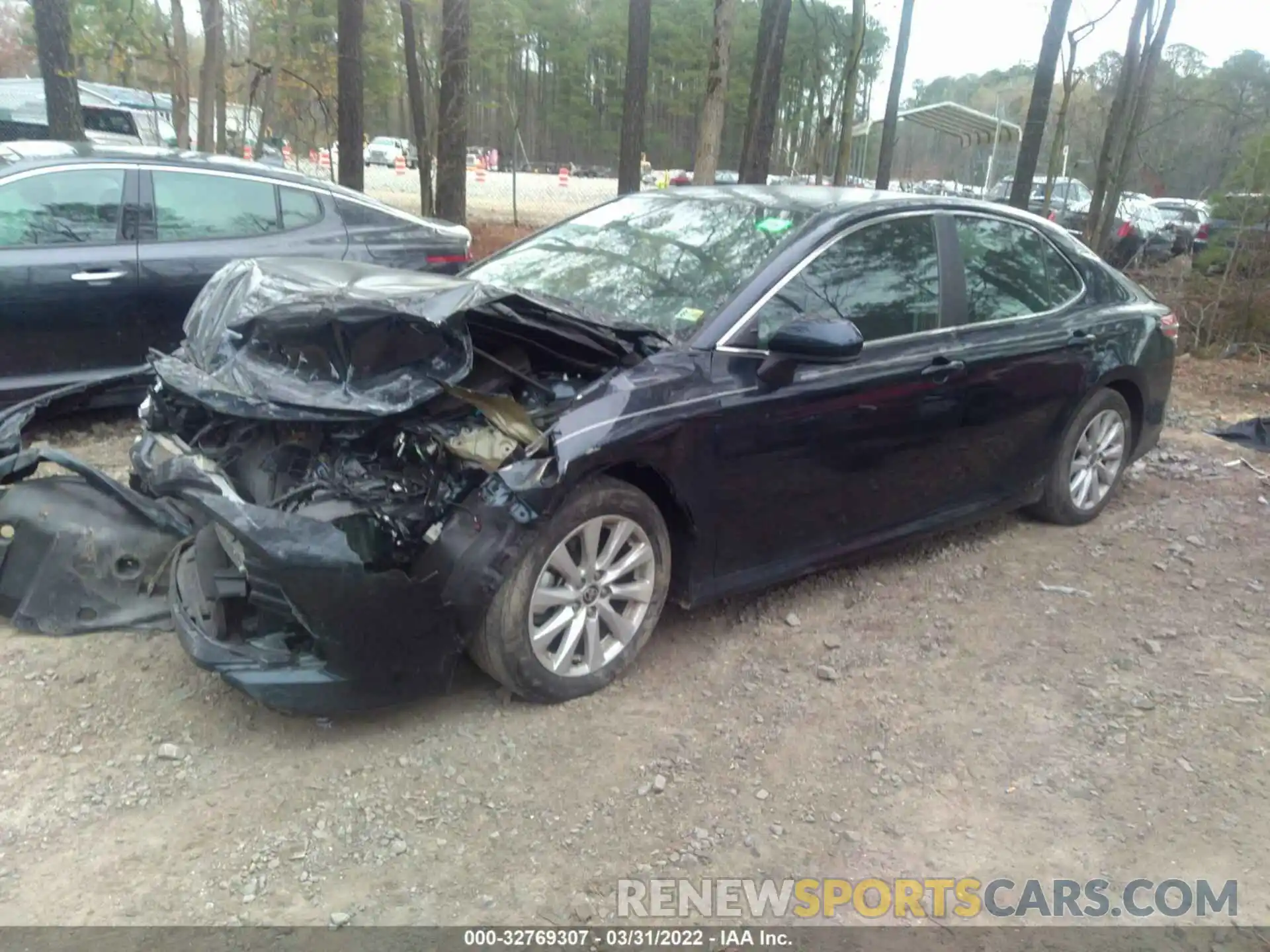 2 Photograph of a damaged car 4T1C11AKXLU971063 TOYOTA CAMRY 2020