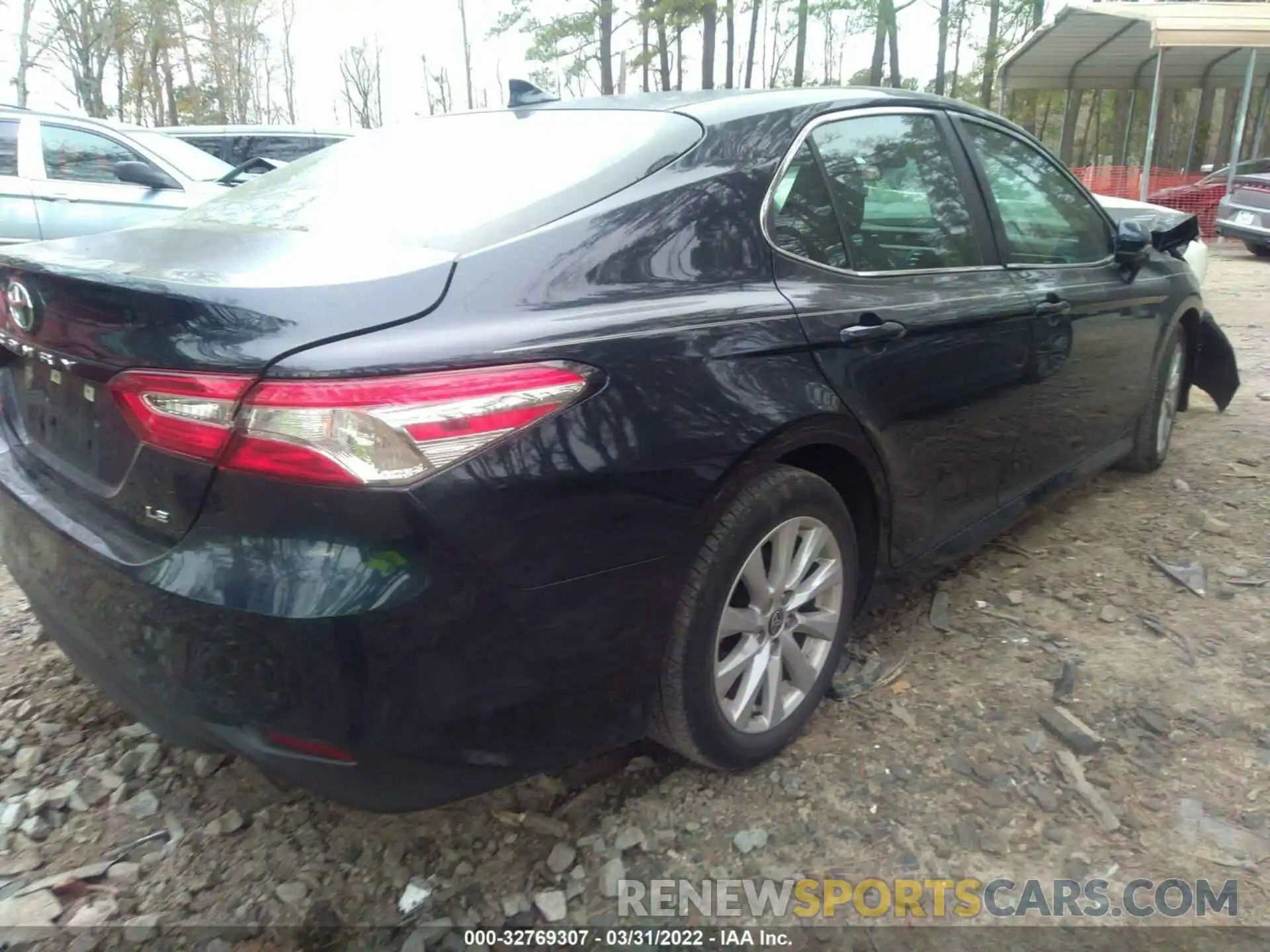 4 Photograph of a damaged car 4T1C11AKXLU971063 TOYOTA CAMRY 2020