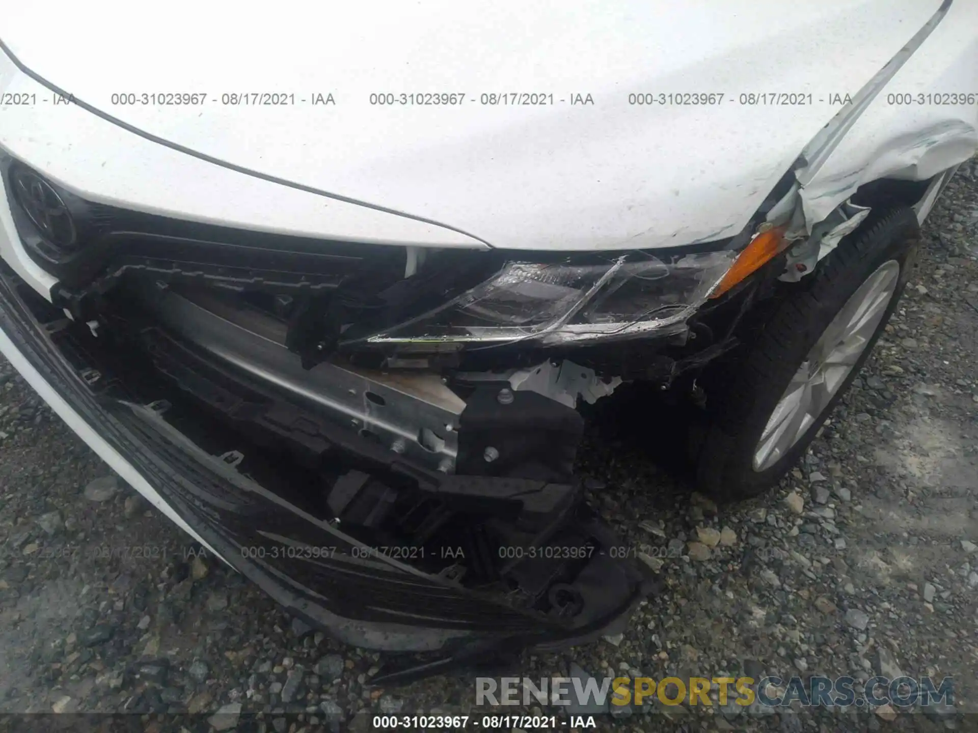 6 Photograph of a damaged car 4T1C11AKXLU973251 TOYOTA CAMRY 2020