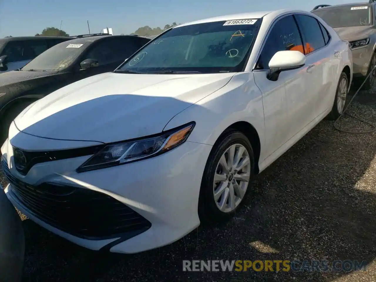 2 Photograph of a damaged car 4T1C11AKXLU984489 TOYOTA CAMRY 2020