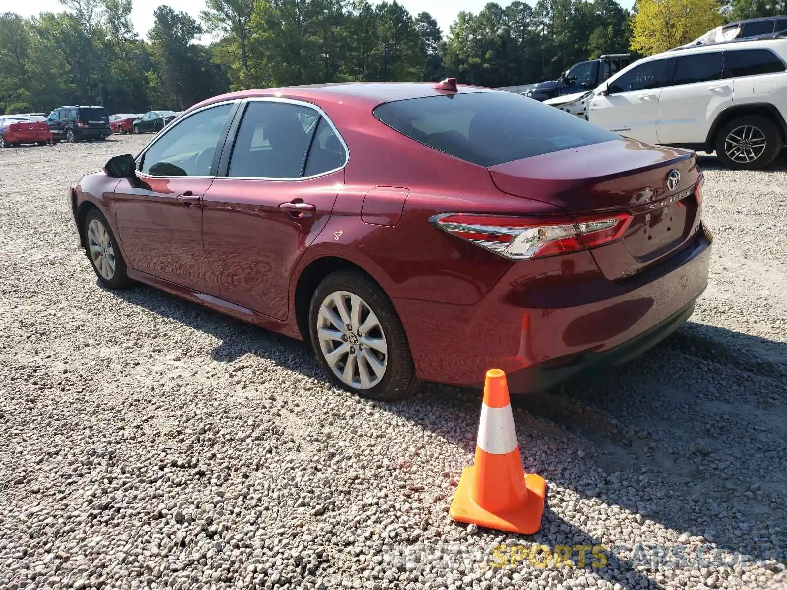 3 Photograph of a damaged car 4T1C11AKXLU989370 TOYOTA CAMRY 2020