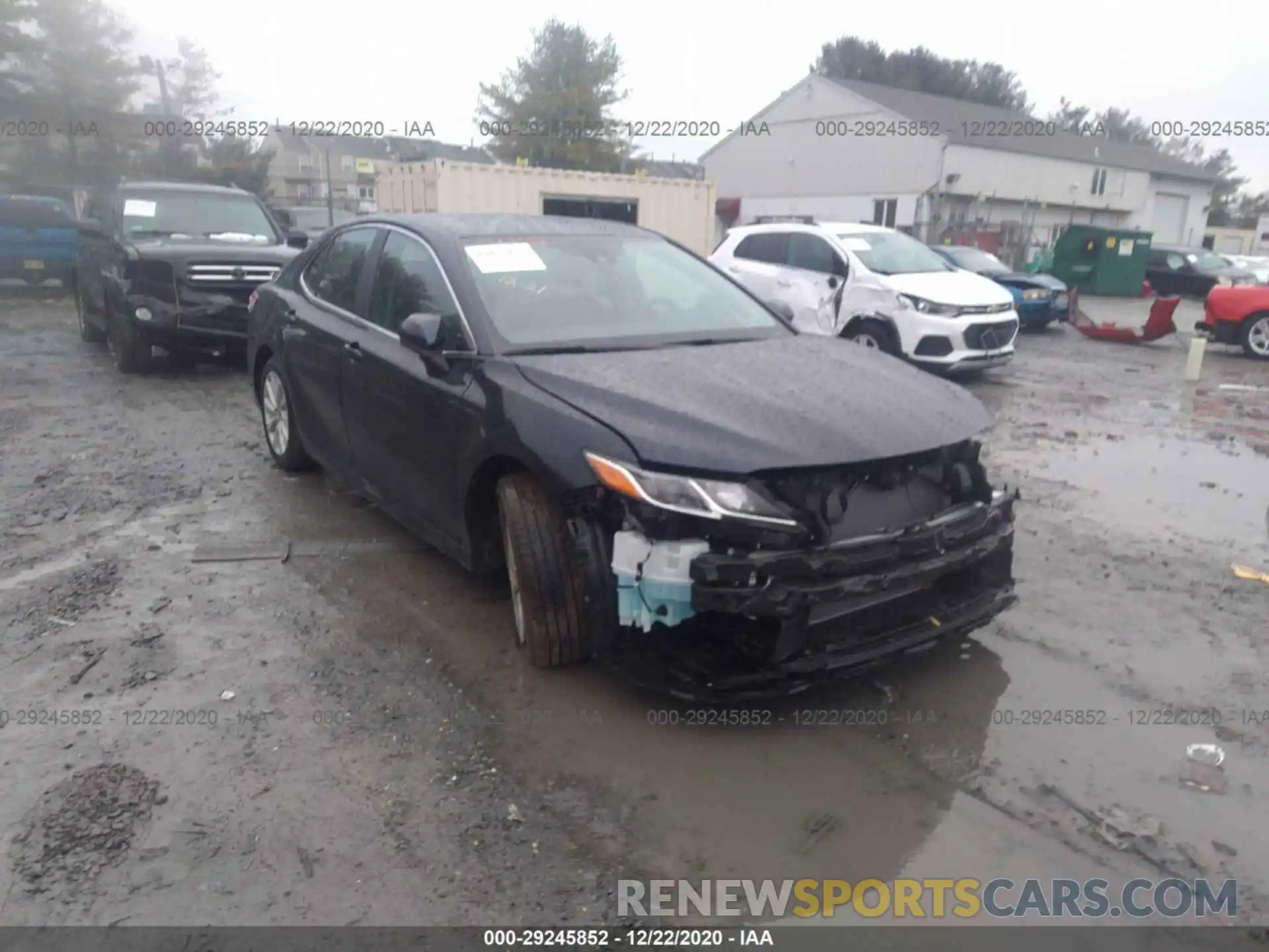 1 Photograph of a damaged car 4T1C11AKXLU992933 TOYOTA CAMRY 2020