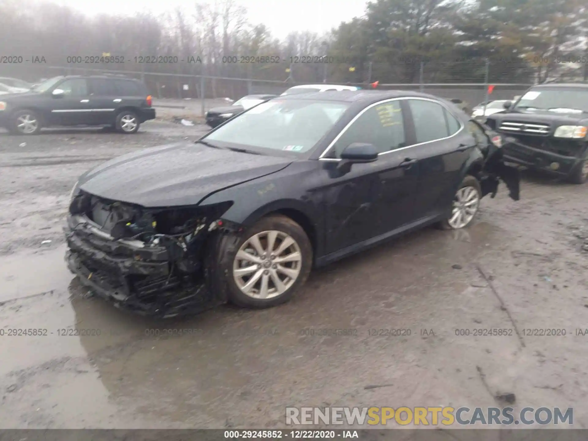 2 Photograph of a damaged car 4T1C11AKXLU992933 TOYOTA CAMRY 2020