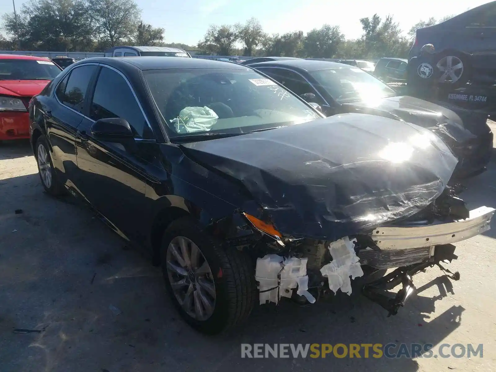 1 Photograph of a damaged car 4T1C11AKXLU993029 TOYOTA CAMRY 2020