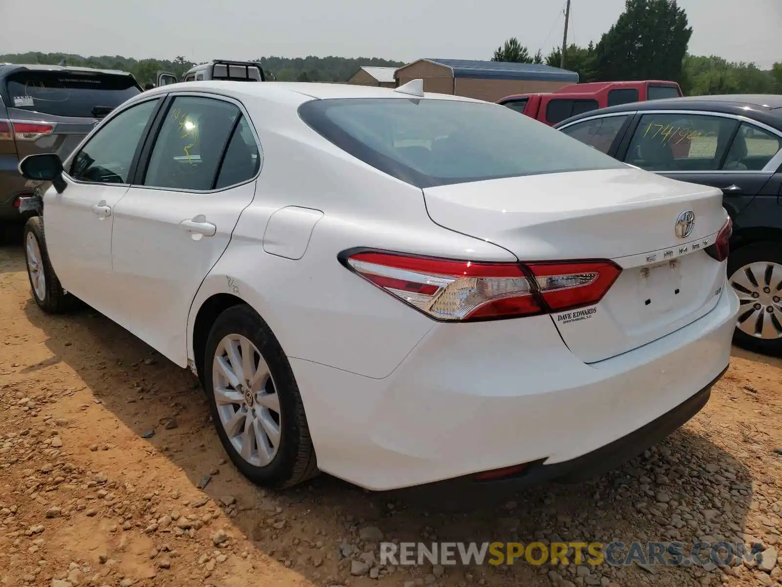 3 Photograph of a damaged car 4T1C11AKXLU999560 TOYOTA CAMRY 2020