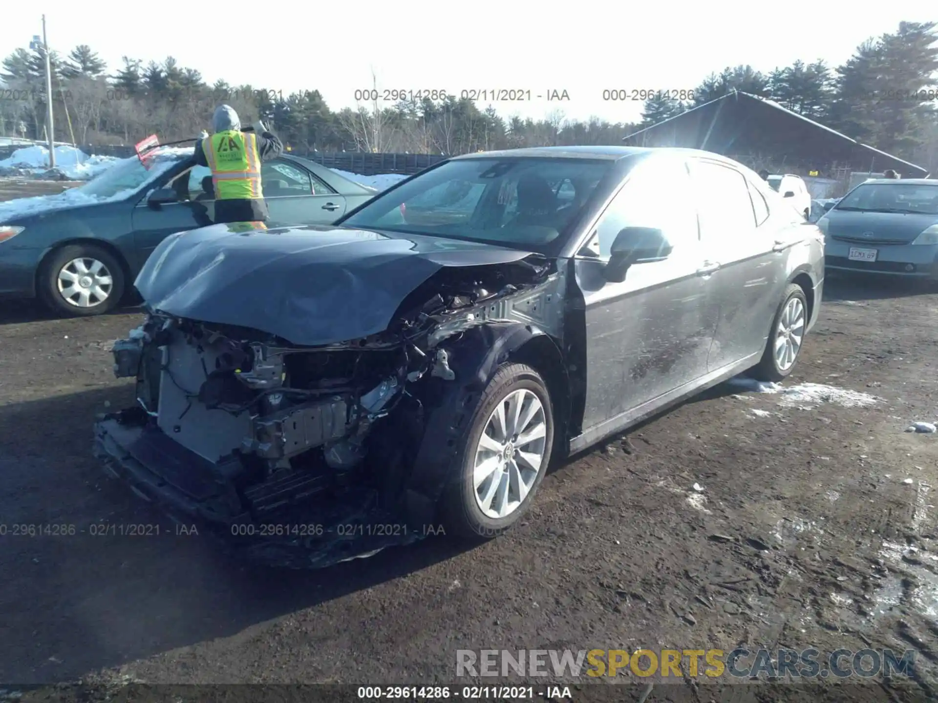 2 Photograph of a damaged car 4T1C11BK0LU009997 TOYOTA CAMRY 2020