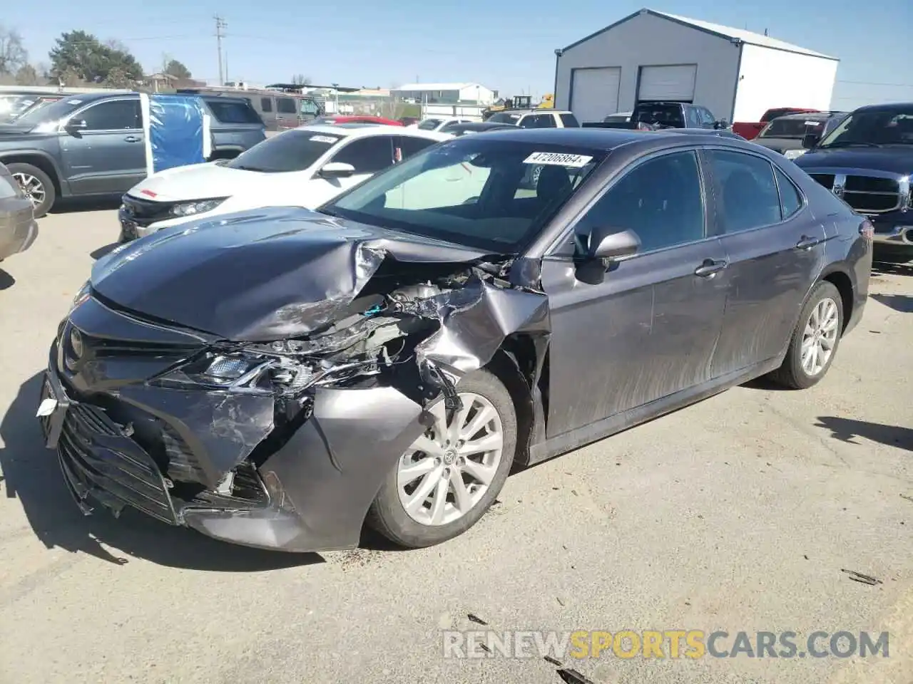 1 Photograph of a damaged car 4T1C11BK0LU011281 TOYOTA CAMRY 2020