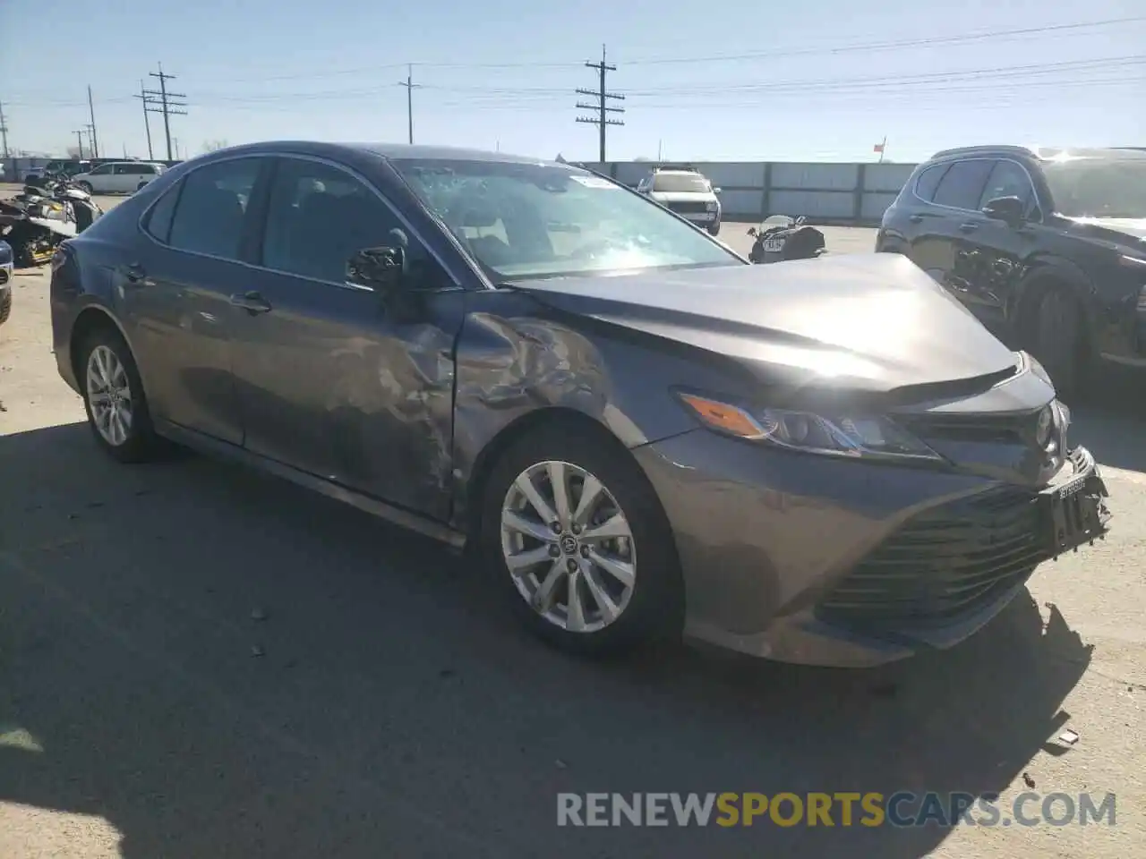 4 Photograph of a damaged car 4T1C11BK0LU011281 TOYOTA CAMRY 2020