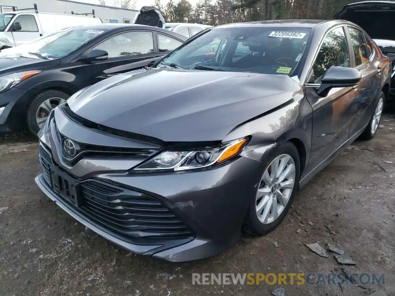 2 Photograph of a damaged car 4T1C11BK0LU019722 TOYOTA CAMRY 2020