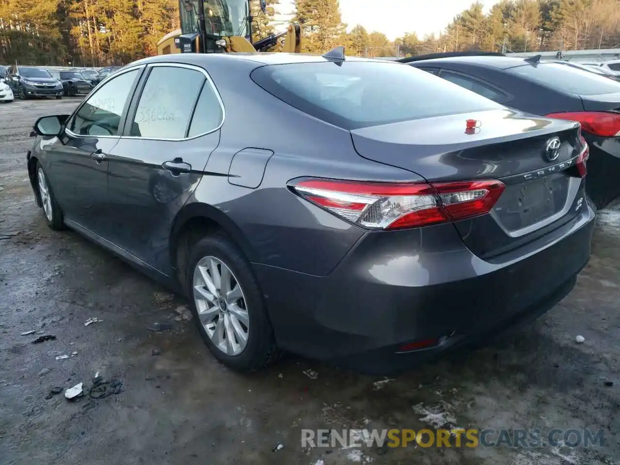 3 Photograph of a damaged car 4T1C11BK0LU019722 TOYOTA CAMRY 2020