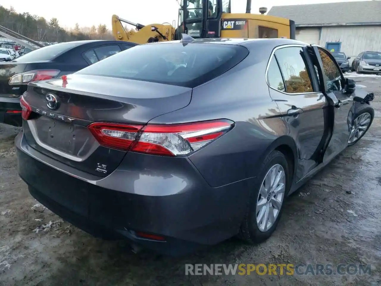 4 Photograph of a damaged car 4T1C11BK0LU019722 TOYOTA CAMRY 2020