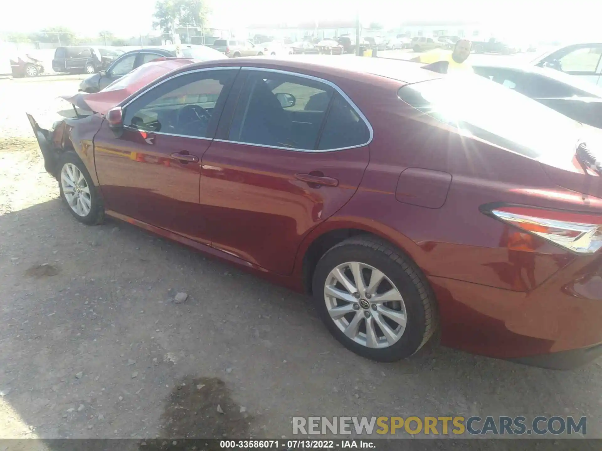 3 Photograph of a damaged car 4T1C11BK1LU002363 TOYOTA CAMRY 2020