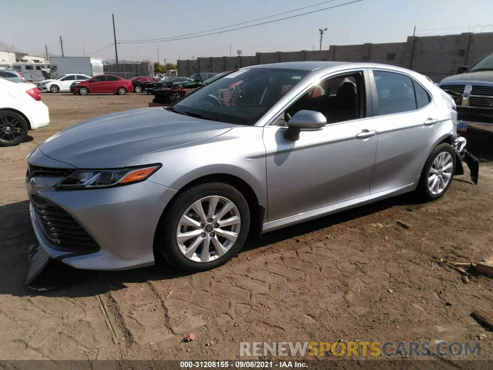 2 Photograph of a damaged car 4T1C11BK1LU006252 TOYOTA CAMRY 2020