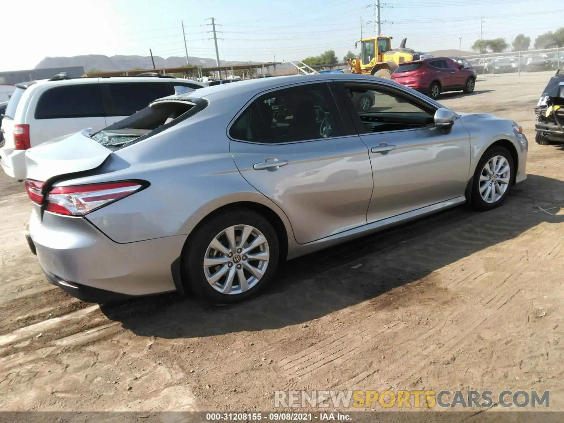 4 Photograph of a damaged car 4T1C11BK1LU006252 TOYOTA CAMRY 2020