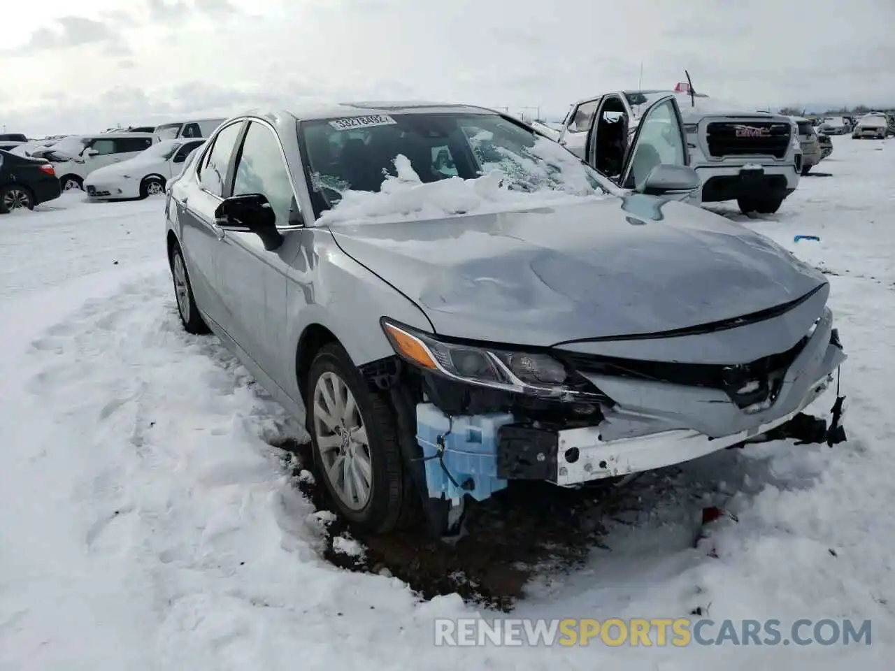 1 Photograph of a damaged car 4T1C11BK1LU007210 TOYOTA CAMRY 2020