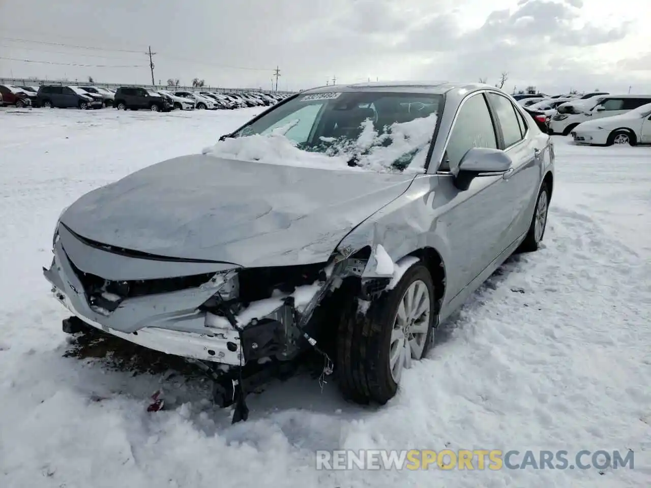 2 Photograph of a damaged car 4T1C11BK1LU007210 TOYOTA CAMRY 2020