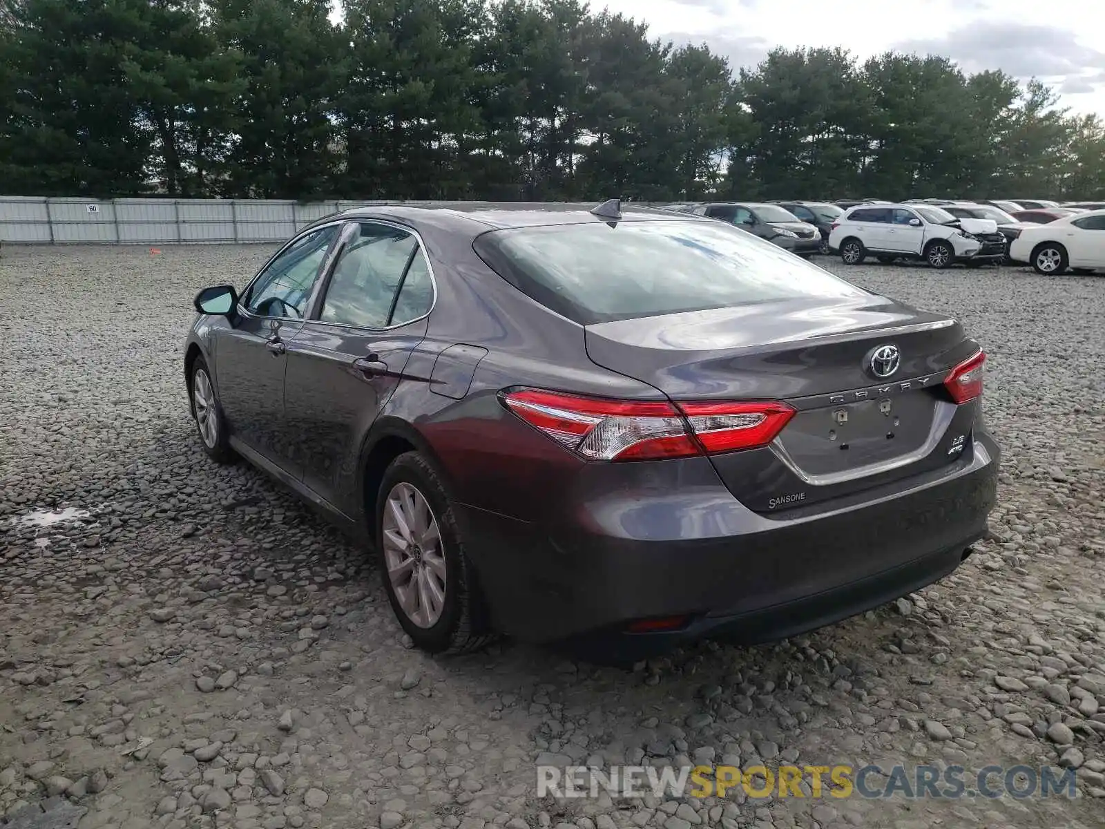 3 Photograph of a damaged car 4T1C11BK1LU008261 TOYOTA CAMRY 2020