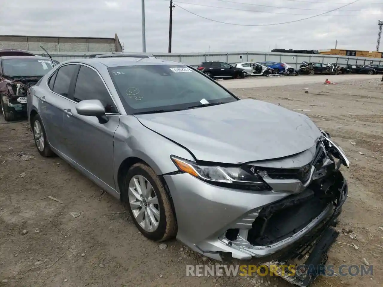 1 Photograph of a damaged car 4T1C11BK1LU012391 TOYOTA CAMRY 2020