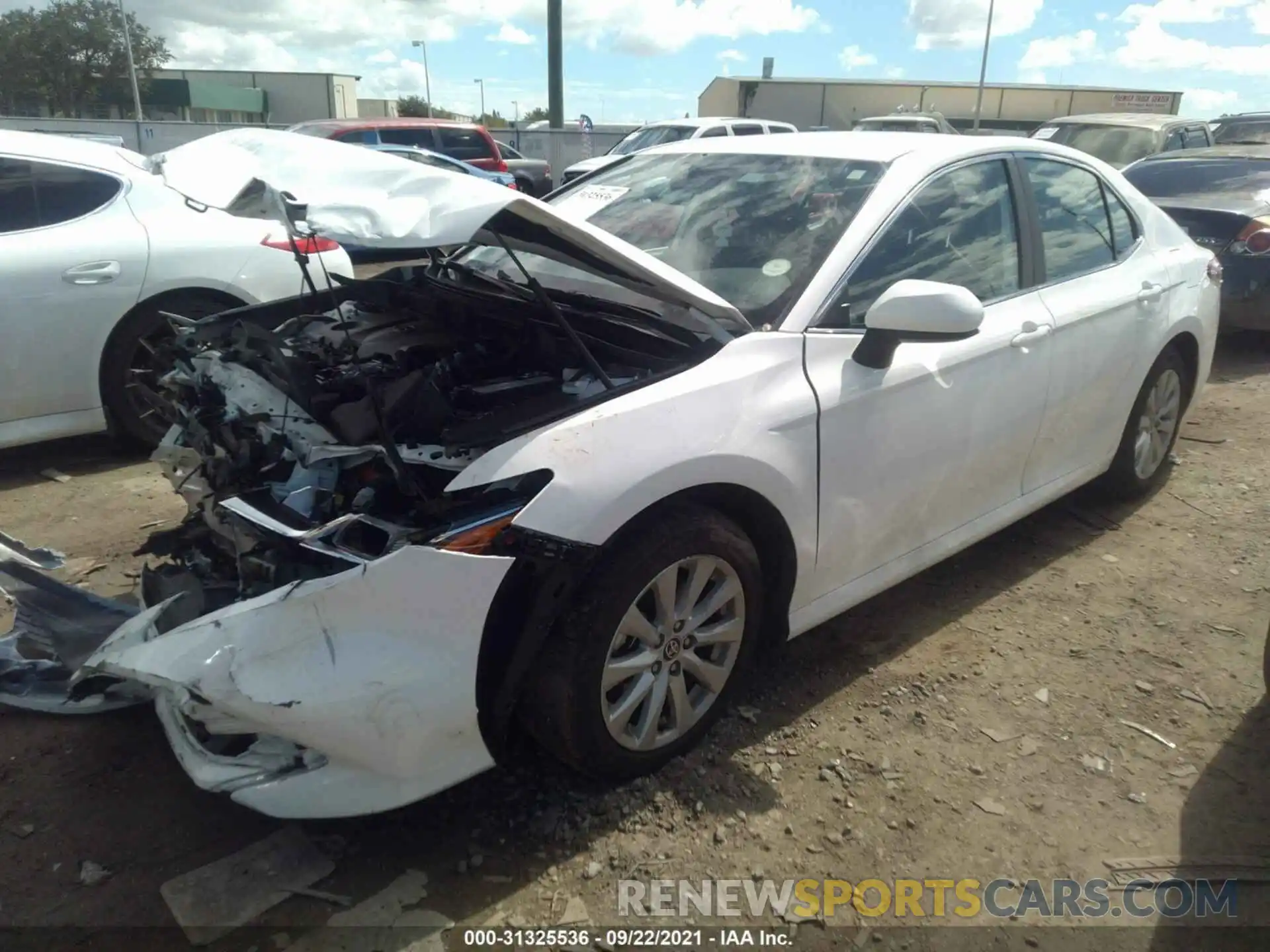 2 Photograph of a damaged car 4T1C11BK1LU012603 TOYOTA CAMRY 2020