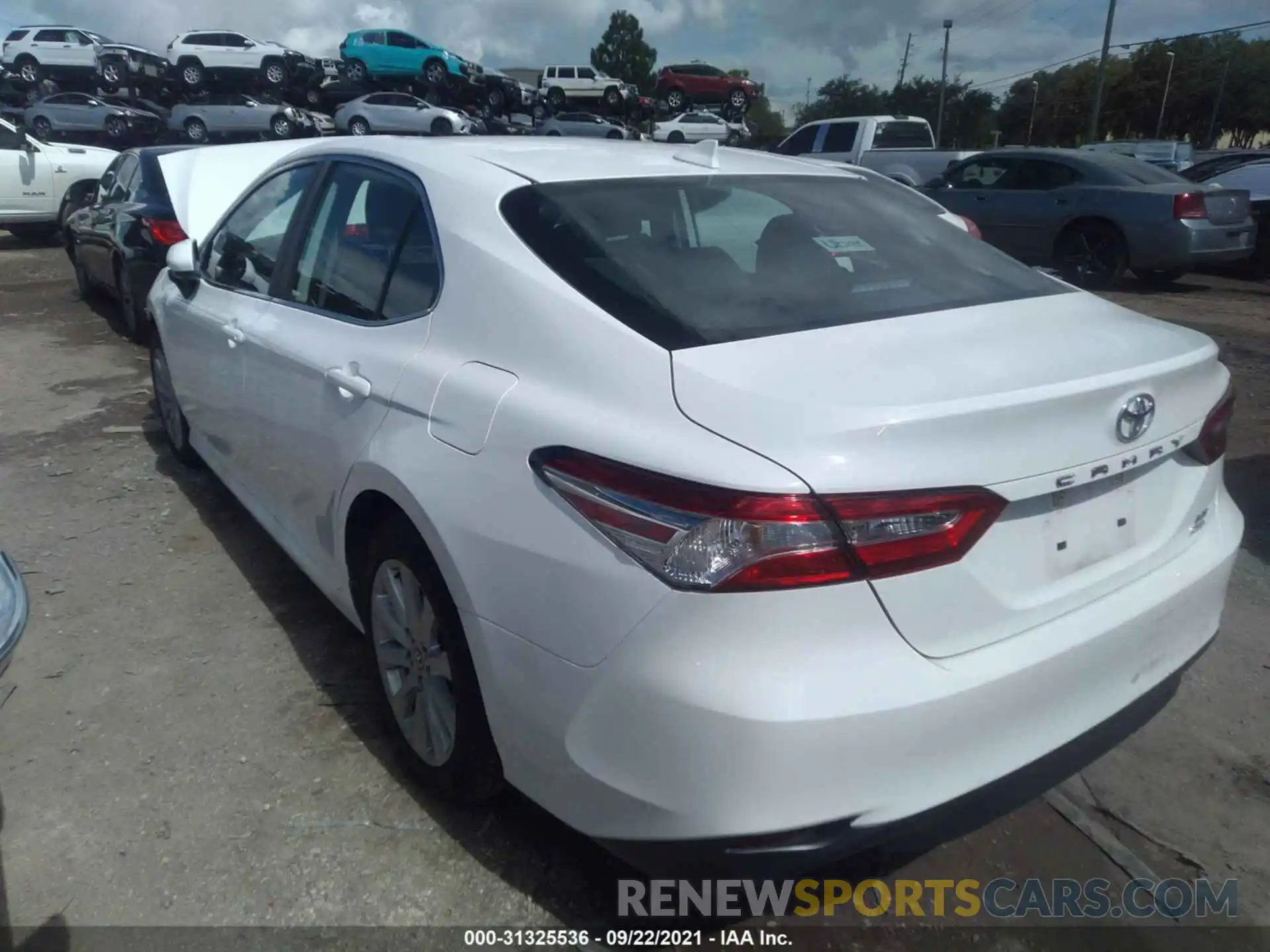 3 Photograph of a damaged car 4T1C11BK1LU012603 TOYOTA CAMRY 2020