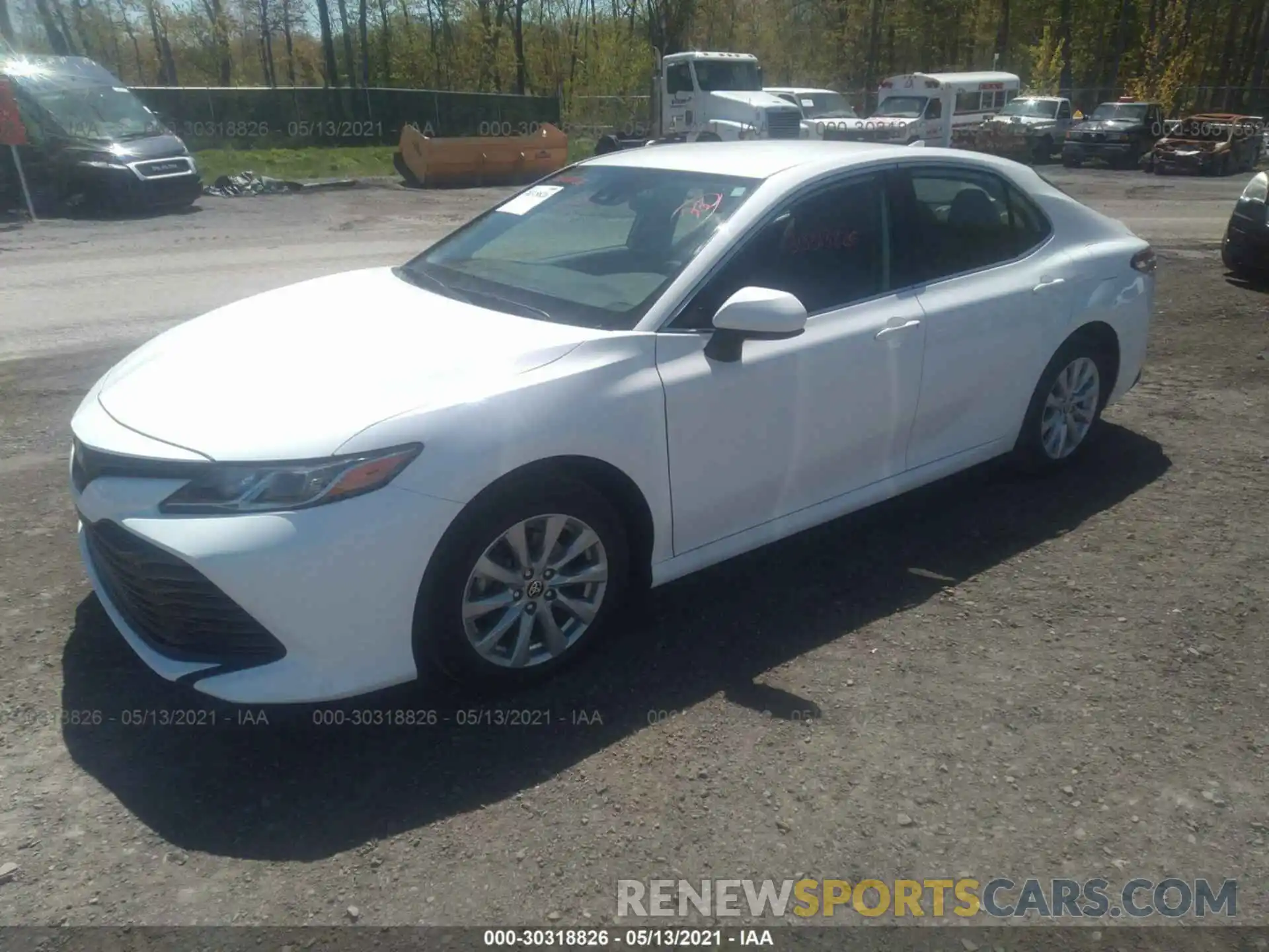 2 Photograph of a damaged car 4T1C11BK2LU012965 TOYOTA CAMRY 2020