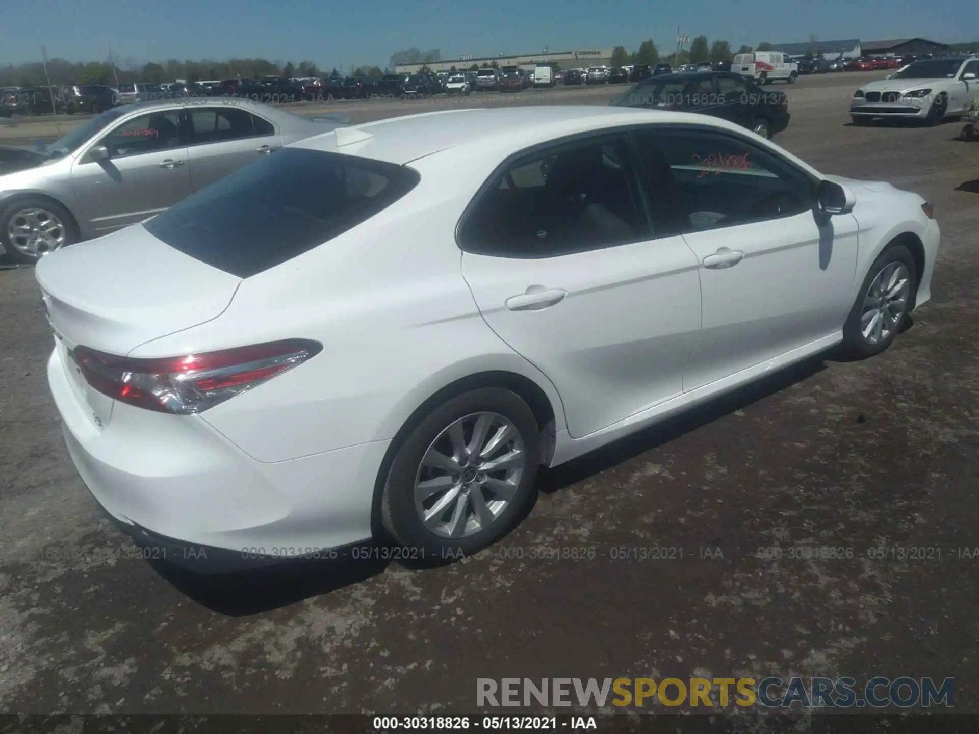 4 Photograph of a damaged car 4T1C11BK2LU012965 TOYOTA CAMRY 2020