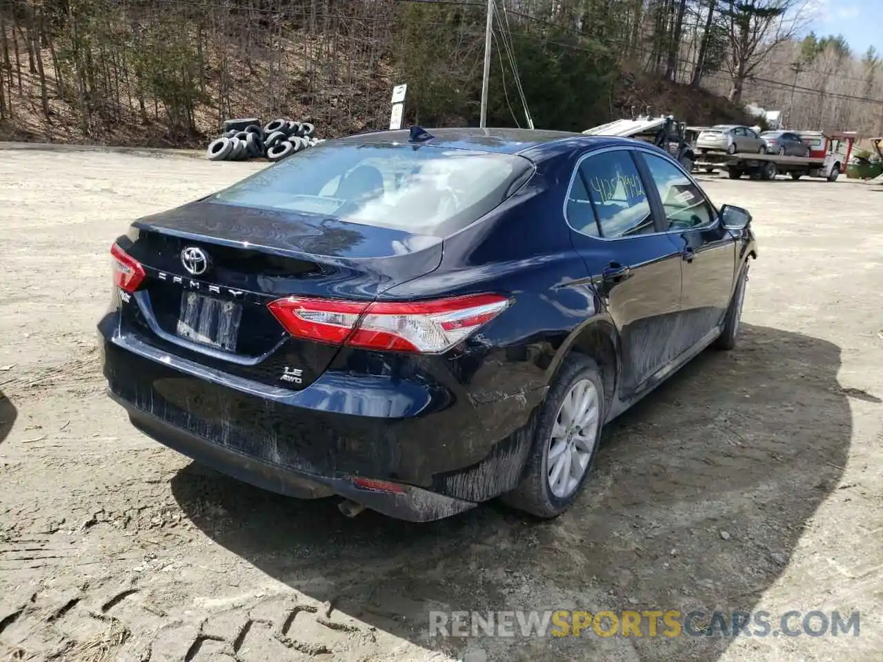 4 Photograph of a damaged car 4T1C11BK2LU016868 TOYOTA CAMRY 2020