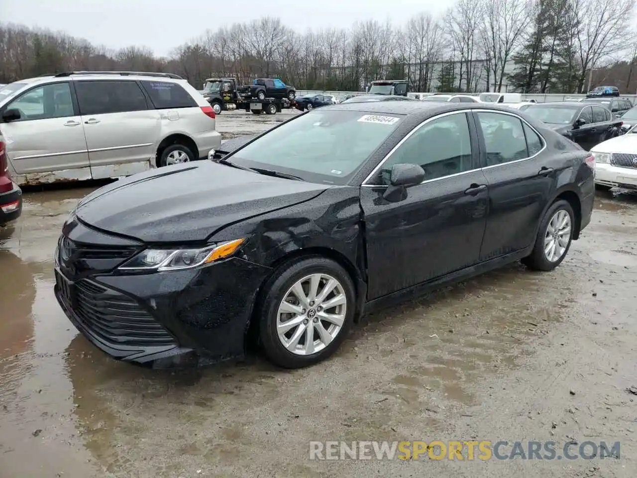 1 Photograph of a damaged car 4T1C11BK3LU005734 TOYOTA CAMRY 2020