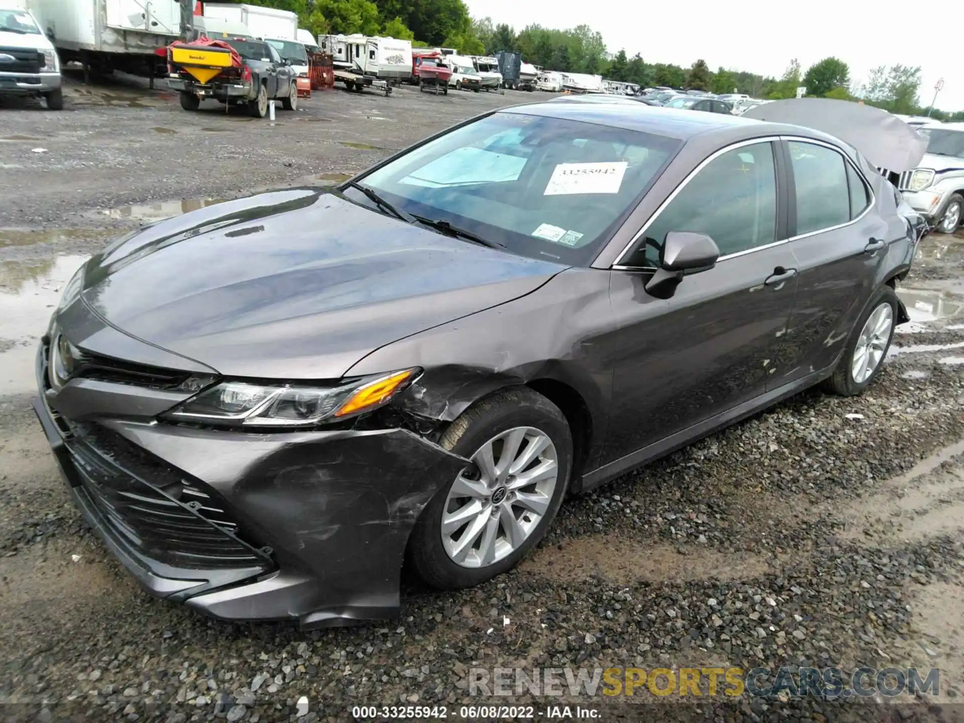 2 Photograph of a damaged car 4T1C11BK3LU008777 TOYOTA CAMRY 2020