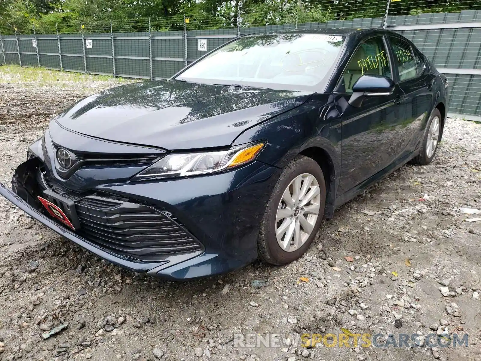 2 Photograph of a damaged car 4T1C11BK3LU008990 TOYOTA CAMRY 2020