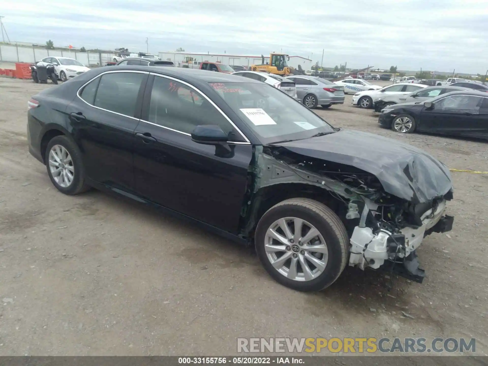 1 Photograph of a damaged car 4T1C11BK3LU013610 TOYOTA CAMRY 2020