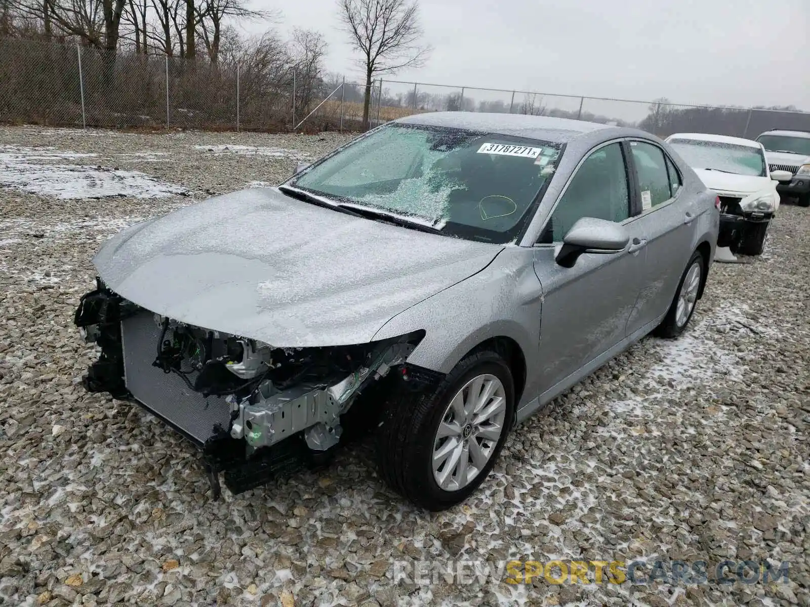 2 Photograph of a damaged car 4T1C11BK3LU018886 TOYOTA CAMRY 2020