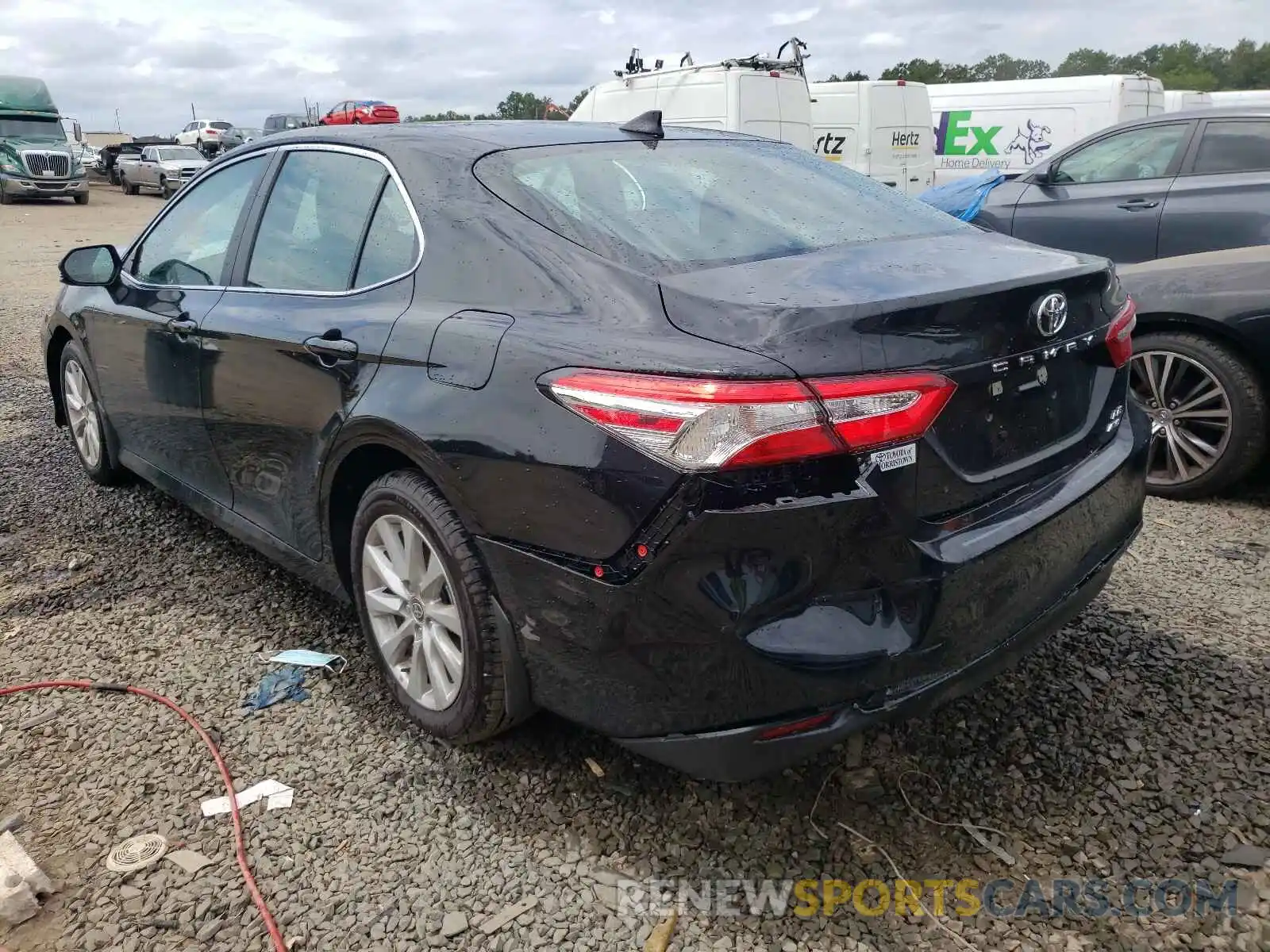 3 Photograph of a damaged car 4T1C11BK4LU003412 TOYOTA CAMRY 2020