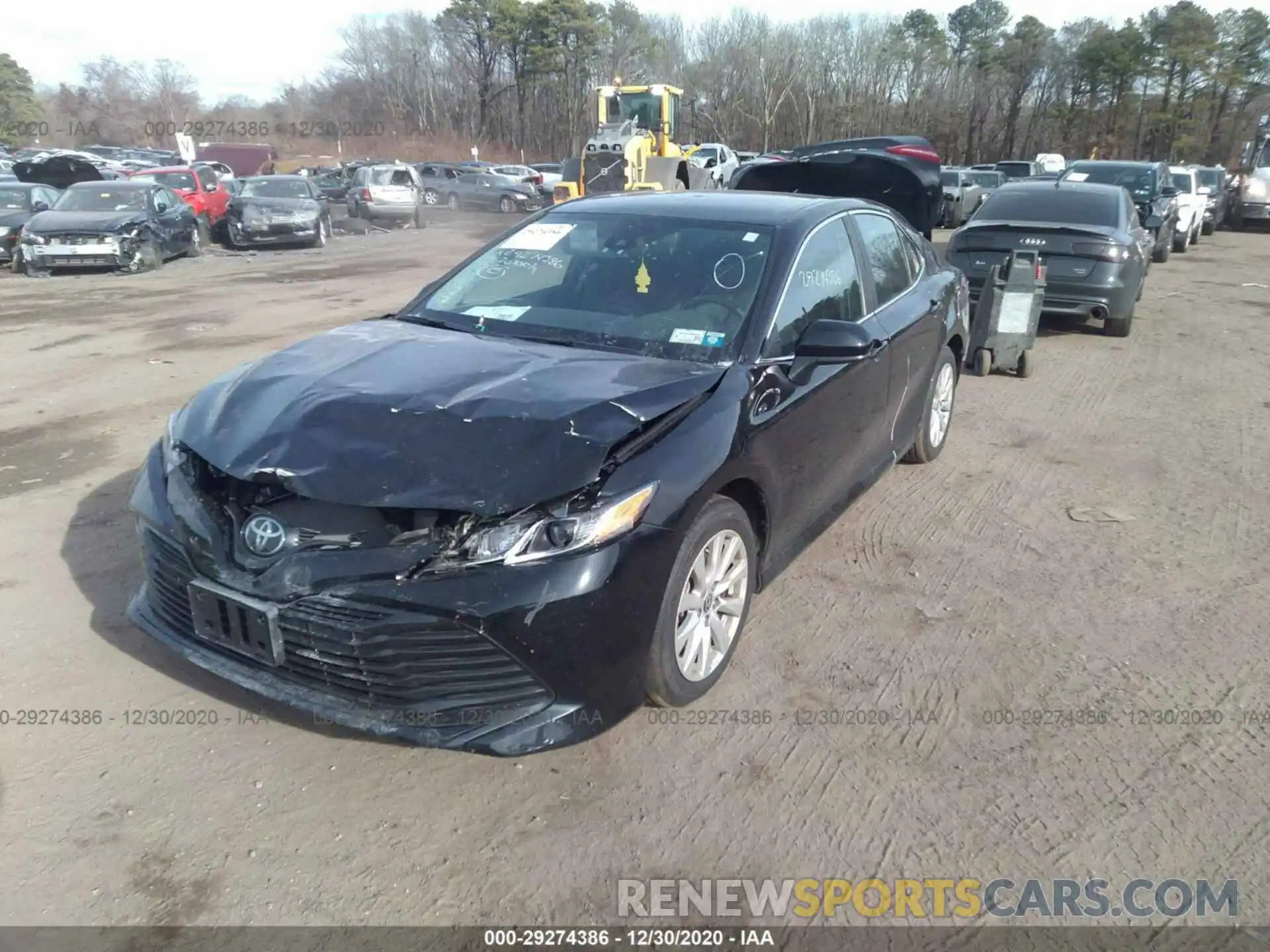 2 Photograph of a damaged car 4T1C11BK4LU004527 TOYOTA CAMRY 2020